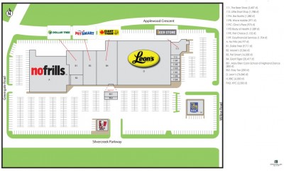 Willow West Mall plan