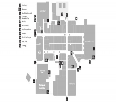 Willowbrook Shopping Centre plan