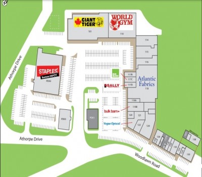 Woodlawn Plaza plan