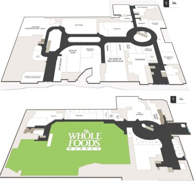 Yorkville Village (Hazelton Lanes) plan