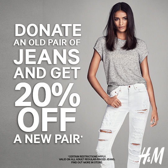 Coupon for: H&M DENIM DEALS