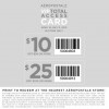 Coupon for: Aéropostale, VIP Total Access Card