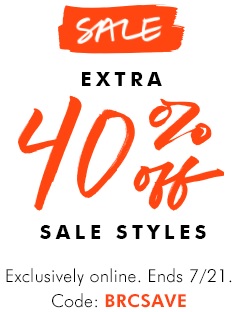 Coupon for: Enjoy extra savings from Banana Republic Canada