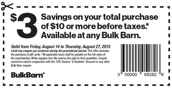 Coupon for: Bulk Barn Canada, Save with Sale coupon