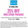 Coupon for: Enjoy shopping with coupon at Canadian The Children’s Place stores