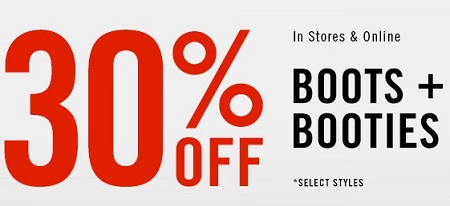 Coupon for: Boots and Booties Sale available at Forever 21 Canada