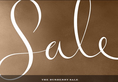 burberry semi annual sale