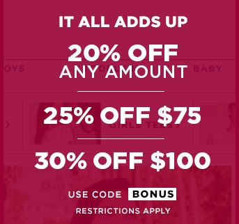 Coupon for: Old Navy Canada online promo code