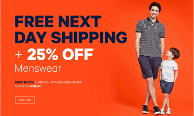 Coupon for: Last day of a special offer from Joe Fresh Canada