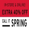 Coupon for: Save extra money at Call It Spring Canada