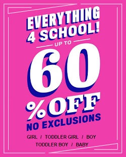 Coupon for: Back to School Sale at The Children’s Place Canada