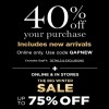 Coupon for: Shop Gap Canada Winter Sale