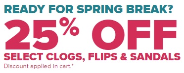 Coupon for: Crocs Canada: Ready for spring break?