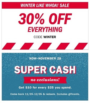 Coupon for: Old Navy Canada Winter Like Whoa! SALE