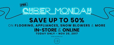 Coupon for: Enjoy Lowe’s Canada Pre Black Friday & Cyber Monday Sale