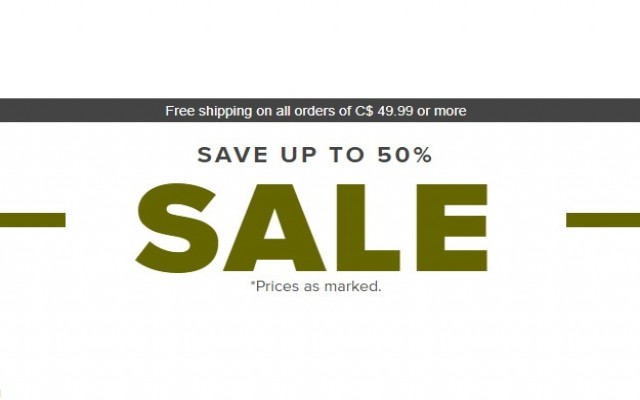 Coupon for: Crocs Canada Sale: Save up to 50% off