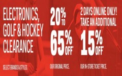 Coupon for: Sport Chek Canada Sale: Up to 65% off retail prices + extra savings