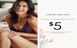 Coupon for: LA VIE EN ROSE - 2nd bra or matching panty at $5 when you buy a regular-priced bra or matching panty at Quartier DIX30