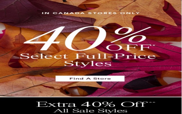 Coupon for: Ann Taylor at Yorkdale 40% OFF: Starts Now