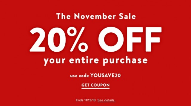 Coupon for: Famous Footwear in Canada - The November Sale