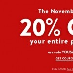 Coupon for: Famous Footwear in Canada - The November Sale