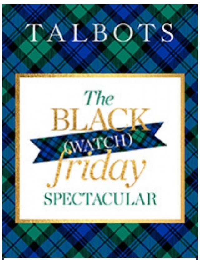 Coupon for: Talbatos at Park Royal - It's here! Our BLACK FRIDAY Spectacular
