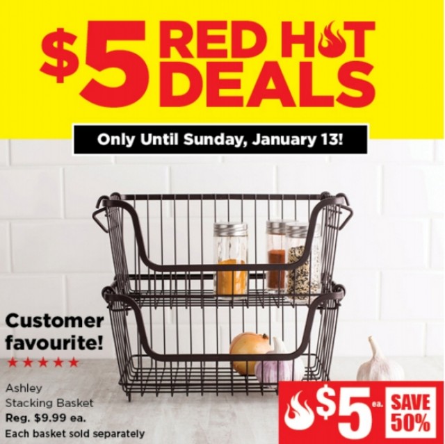 Coupon for: Kitchen Stuff Plus has Red hot $5 deals