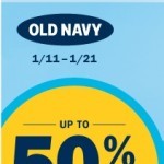 Coupon for: Old Navy at Yorkdale shopping centre - Sale up to 50% off storewide. 