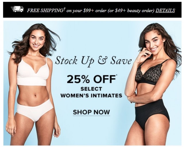 Coupon for: Hudson's Bay - Stock up and Save - up to 25% off