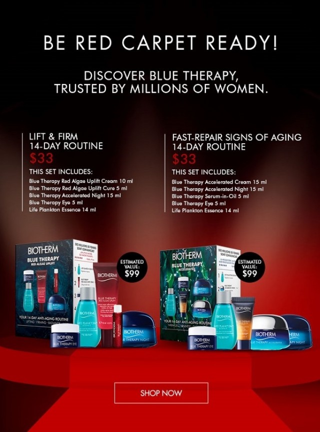 Coupon for: Biotherm - And the award for the youthful skin goes to...