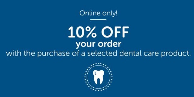 Coupon for: Mondou Canada - Save 10% on your order with the purchase of a selected dental care product