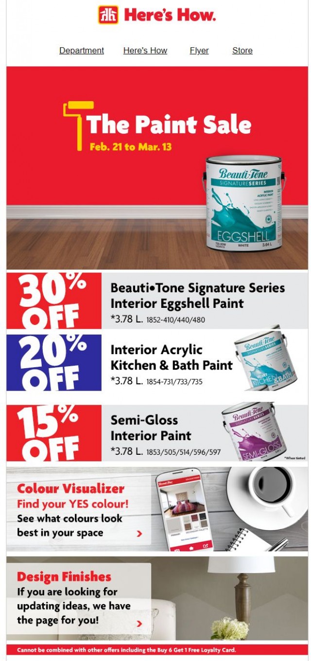 Coupon for: Home Hardware - Make your home more coulorful