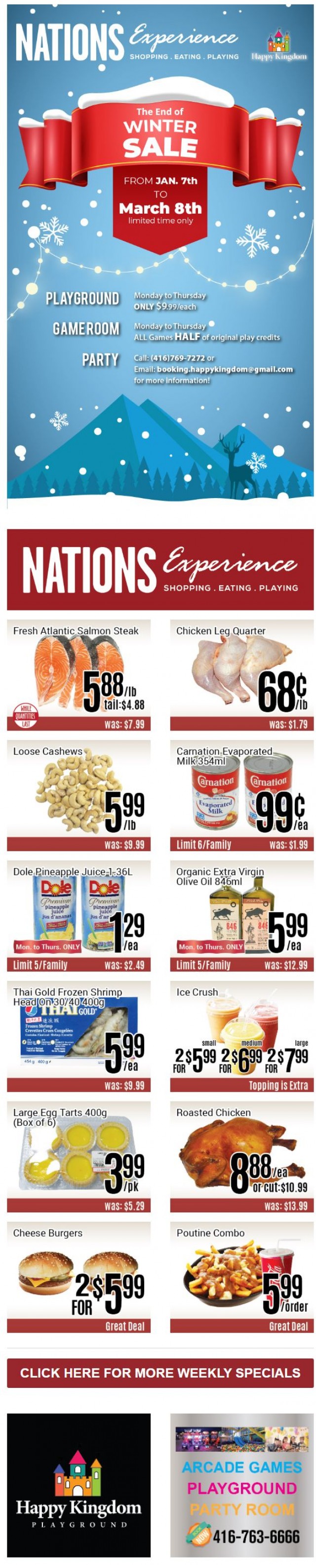 Coupon for: NATIONS FRESH FOODS - Winter sale!