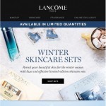 Coupon for: Lancôme - LAST CHANCE winter skincare sets