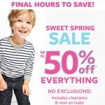 Coupon for: Carter's | OshKosh - Up to 50% off everything! Last chance.