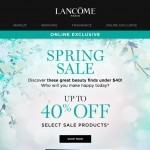 Coupon for: Lancôme Canada - Under $40 Beauty Goodies to Discover
