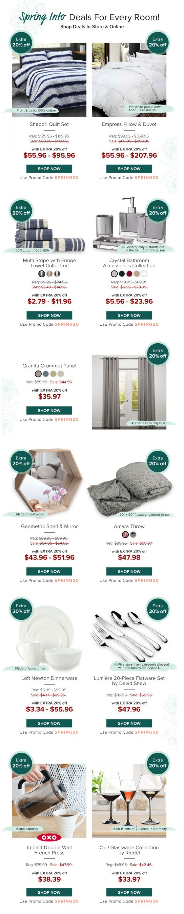 Coupon for: Linen Chest - This Weekend Only! 