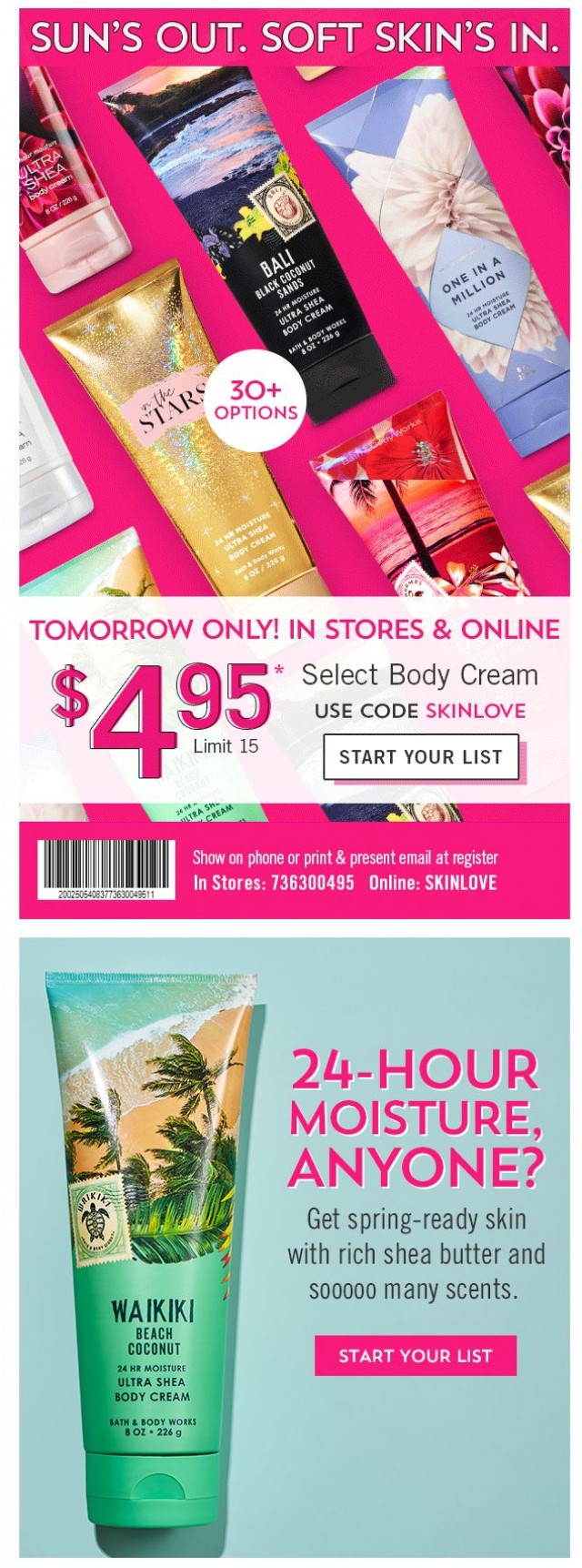 Coupon for: Bath & Body Works - Watch out!