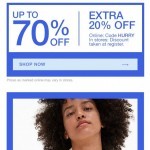 Coupon for: Gap - Your buttons are showing