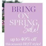 Coupon for: TALBOTS - SPRING SALE! 