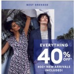 Coupon for: Banana Republic - 40% OFF EVERYTHING