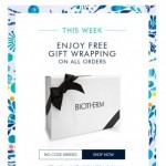 Coupon for: Biotherm Canada - Get free wrapping