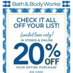 Coupon for: Bath & Body Works - things Bath & Body Works - things we love: gingham, spring breezes + 20% off!