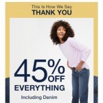 Coupon for: Gap - We're going BIG on saying thank you