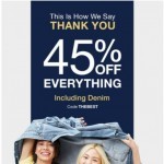 Coupon for: Gap - your 45% off code