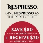 Coupon for: Kitchen Stuff Plus - $80 Off Nespresso Machines!