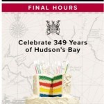 Coupon for: Hudson's Bay - Our birthday is ENDING, so is 25% OFF our Iconic Stripes!