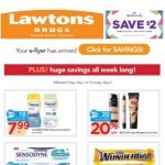 Coupon for: Lawtons Drugs - Open your weekly Lawtons e-flyer for savings!