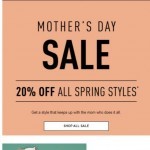 Coupon for: SOREL - 20% off top styles—Mother's Day Sale.