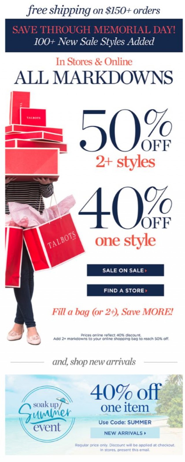 Coupon for: Talbots - Reveal the secret to 50% OFF!